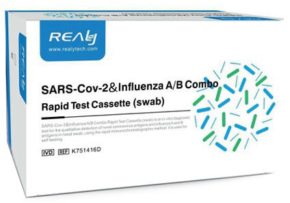TEST ANTIGENICO RAPIDO COVID-19 REALY AUTODIAGNOSTICO DETERMINAZIONE QUALITATIVA ANTIGENI SARS-COV-2/INFLUENZA A+B IN TAMPONI NASALI MEDIANTE IMMUNOCROMATOGRAFIA - Farmacia Nuova Dr.ssa Gabriella Catellani