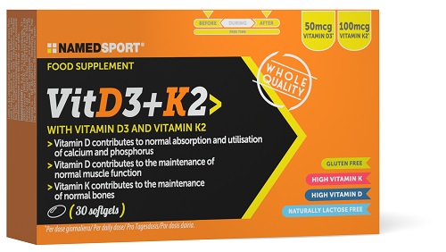 VITD3+K2 30 SOFTGELS - Farmacia Nuova Dr.ssa Gabriella Catellani