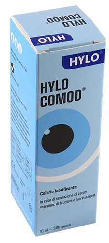 HYLO COMOD GOCCE OCULARI IALURONATO DI SODIO 1% FLACONCINO 10 ML - Farmacia Nuova Dr.ssa Gabriella Catellani