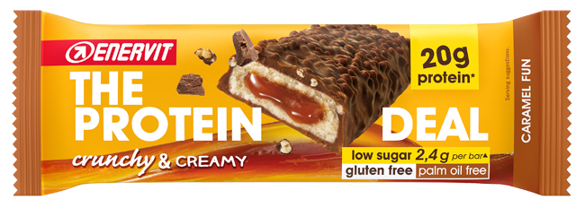 THE PROTEIN DEAL CARAMEL FUN BARRETTA 55 G - Farmacia Nuova Dr.ssa Gabriella Catellani