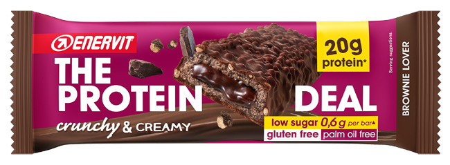 THE PROTEIN DEAL BROWNIE LOVER BARRETTA 55 G - Farmacia Nuova Dr.ssa Gabriella Catellani