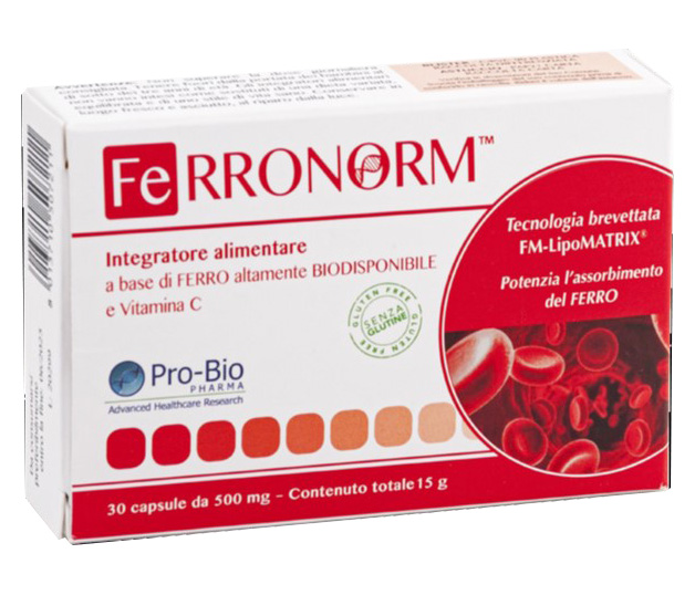 FERRONORM 30 CAPSULE - Farmacia Nuova Dr.ssa Gabriella Catellani
