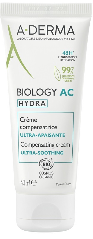 ADERMA BIOLOGY AC HYDRA CREMA COMPENSATRICE ULTRA LENITIVA 40 ML - Farmacia Nuova Dr.ssa Gabriella Catellani