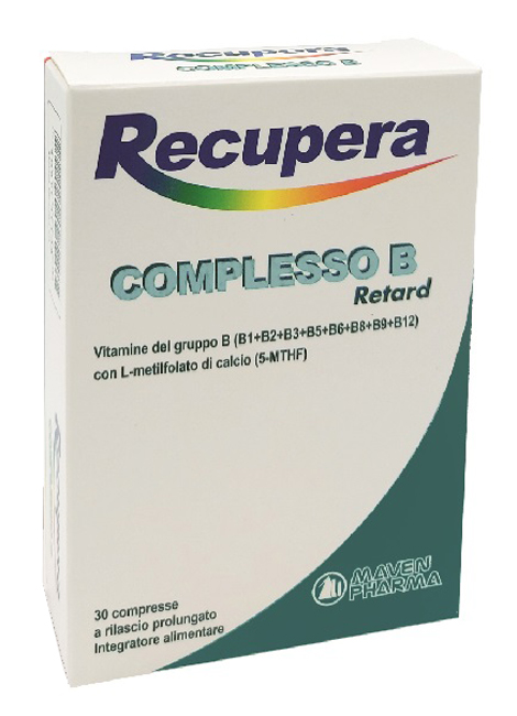 RECUPERA COMPLESSO B RETARD 30 COMPRESSE - Farmacia Nuova Dr.ssa Gabriella Catellani