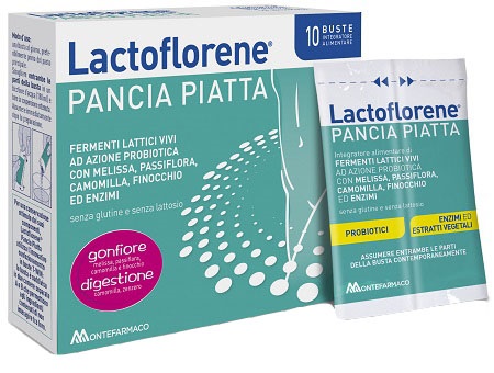 LACTOFLORENE PANCIA PIATTA 10 BUSTINE - Farmacia Nuova Dr.ssa Gabriella Catellani