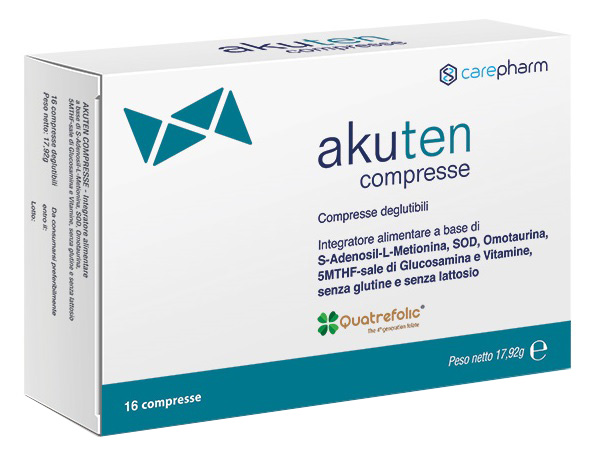 AKUTEN 16 COMPRESSE - Farmacia Nuova Dr.ssa Gabriella Catellani