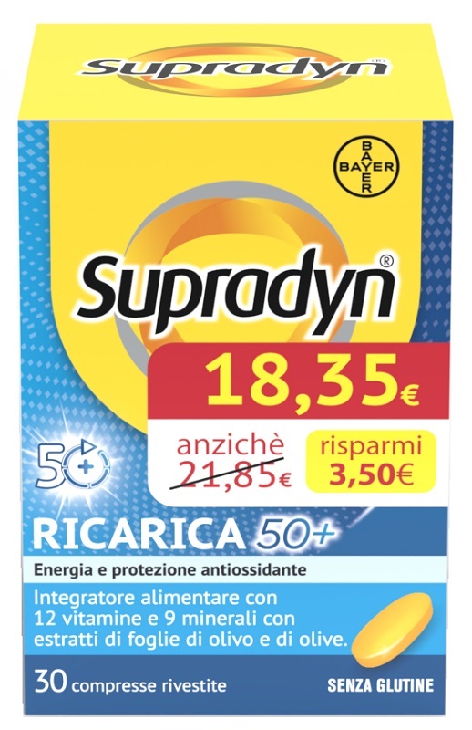 SUPRADYN RICARICA 50+ 30 COMPRESSE RIVESTITE PROMO - Farmacia Nuova Dr.ssa Gabriella Catellani