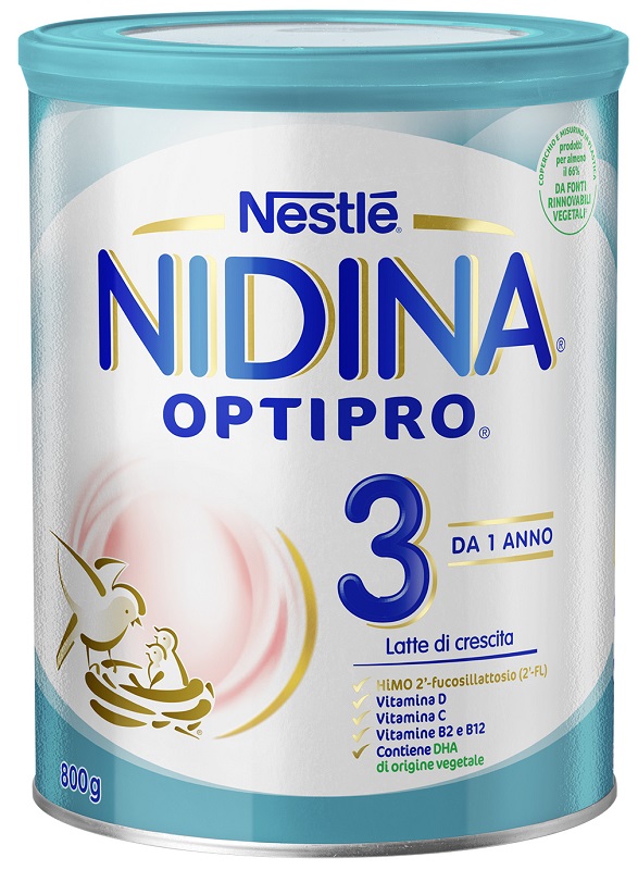 NIDINA OPTIPRO 3 POLVERE 800 G - Farmacia Nuova Dr.ssa Gabriella Catellani