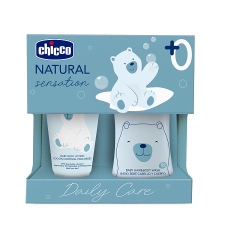 CHICCO NATURAL SENSATION SET BAGNOSHAMPOO+CREMA CORPO - Farmacia Nuova Dr.ssa Gabriella Catellani