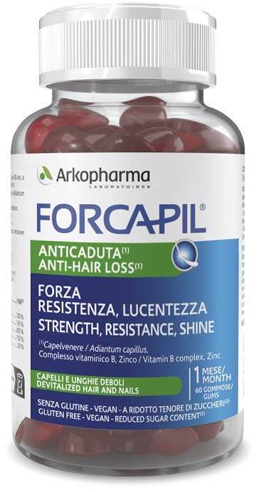 FORCAPIL ANTICADUTA GUMMIES CARAMELLE GOMMOSE 150 G - Farmacia Nuova Dr.ssa Gabriella Catellani