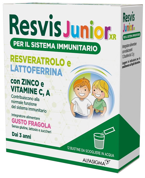 RESVIS JUNIOR XR 12 BUSTINE - Farmacia Nuova Dr.ssa Gabriella Catellani