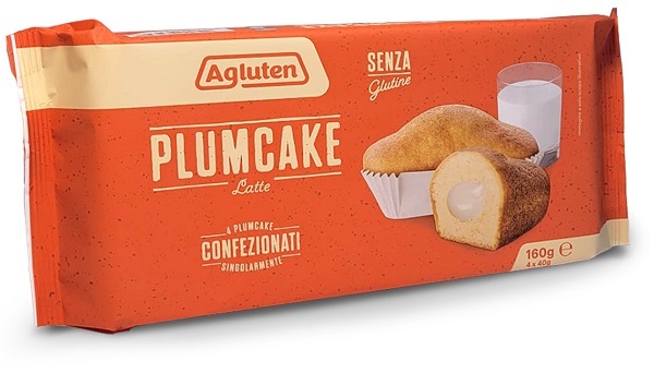 AGLUTEN PLUMCAKE LATTE 4 X 40 G - Farmacia Nuova Dr.ssa Gabriella Catellani