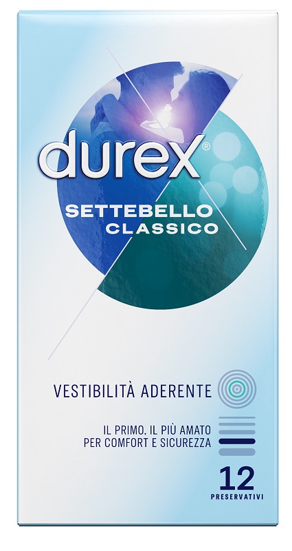 PROFILATTICO DUREX SETTEBELLO CLASSICO 12 PEZZI - Farmacia Nuova Dr.ssa Gabriella Catellani