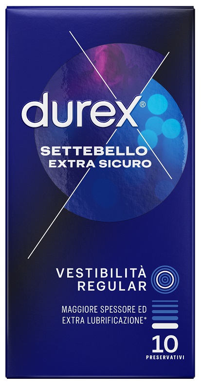 PROFILATTICO DUREX SETTEBELLO EXTRA SICURO 10 PEZZI - Farmacia Nuova Dr.ssa Gabriella Catellani