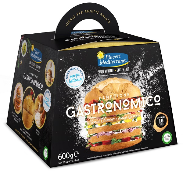 PIACERI MEDITERRANEI PANETTONE GASTRONOMICO 600 G - Farmacia Nuova Dr.ssa Gabriella Catellani