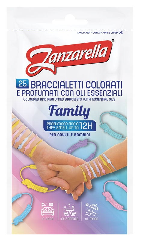 ZANZARELLA BRACCIALETTI FAMILY 25 PEZZI - Farmacia Nuova Dr.ssa Gabriella Catellani