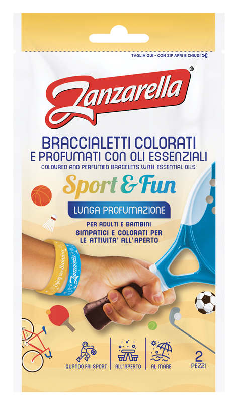 ZANZARELLA BRACCIALETTI SPORT&FUN 2 PEZZI - Farmacia Nuova Dr.ssa Gabriella Catellani