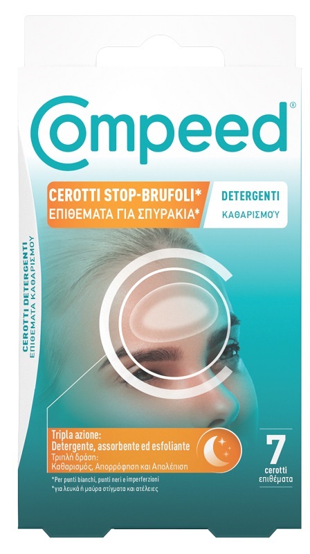 COMPEED CEROTTI STOP BRUFOLI DETERGENTI 7 PEZZI - Farmacia Nuova Dr.ssa Gabriella Catellani