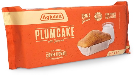 AGLUTEN PLUM CAKE YOGURT 4 PEZZI DA 35 G - Farmacia Nuova Dr.ssa Gabriella Catellani