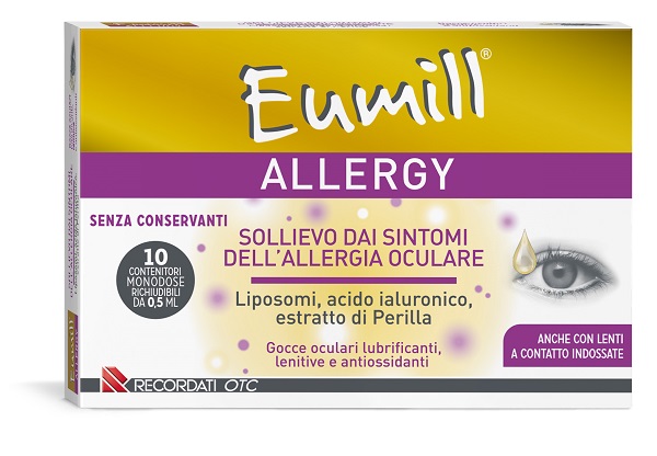 EUMILL ALLERGY GOCCE OCULARI 10 FLACONCINI DA 0,5 ML - Farmacia Nuova Dr.ssa Gabriella Catellani