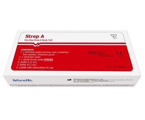 TEST AUTODIAGNOSTICO ONE STEP STREP A RILEVAZIONE QUALITATIVA ANTIGENI STREPTOCOCCO A IN TAMPONE FARINGEO - Farmacia Nuova Dr.ssa Gabriella Catellani