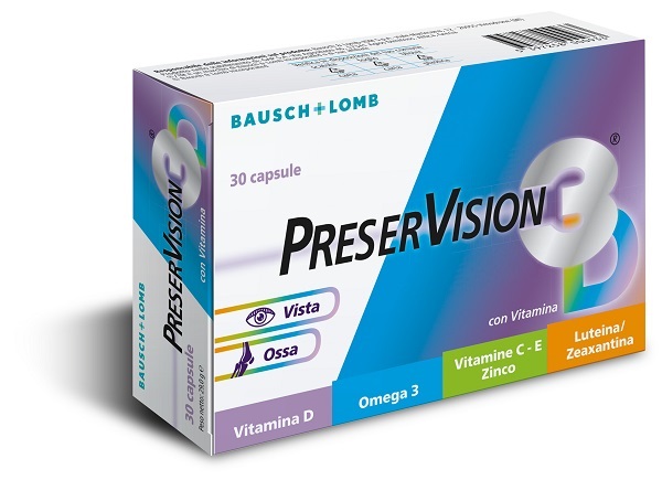 PRESERVISION 3D 30 CAPSULE MOLLI - Farmacia Nuova Dr.ssa Gabriella Catellani