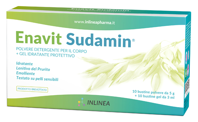 ENAVIT SUDAMIN 10 BUSTINE POLVERE DA 5 G + 10 BUSTINE GEL DA 5 ML - Farmacia Nuova Dr.ssa Gabriella Catellani