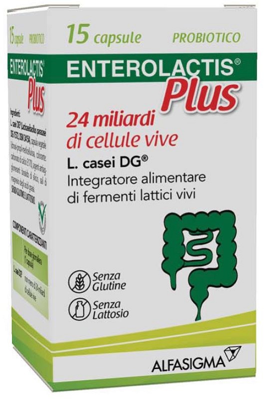 ENTEROLACTIS PLUS 15 CAPSULE - Farmacia Nuova Dr.ssa Gabriella Catellani