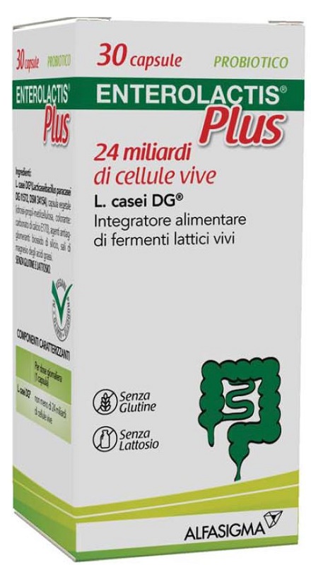 ENTEROLACTIS PLUS 30 CAPSULE - Farmacia Nuova Dr.ssa Gabriella Catellani