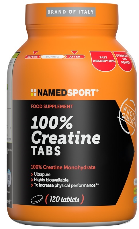 100% CREATINE TABS RB 120 COMPRESSE - Farmacia Nuova Dr.ssa Gabriella Catellani