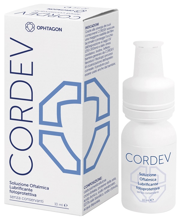 CORDEV SOLUZIONE OFTALMICA LUBRIFICANTE OF 10 ML - Farmacia Nuova Dr.ssa Gabriella Catellani