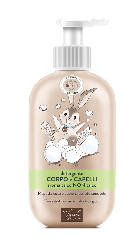 FIOCCHI DI RISO DETERGENTE CORPO CAPELLI TALCO SPECIAL 400 ML - Farmacia Nuova Dr.ssa Gabriella Catellani
