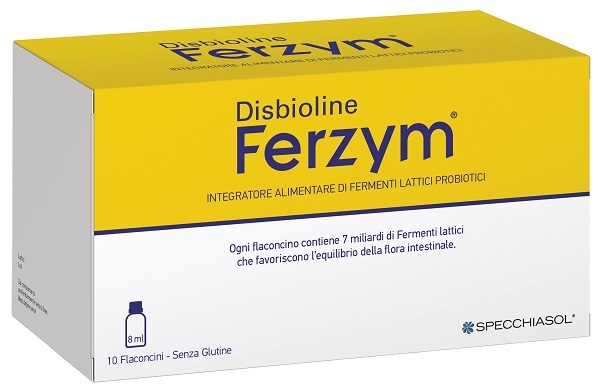 DISBIOLINE FERZYM 10 FLACONCINI DA 8 ML - Farmacia Nuova Dr.ssa Gabriella Catellani