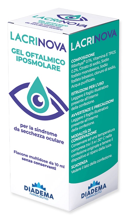 LACRINOVA GEL OFTALMICO IPOSMOLARE TB 10 ML - Farmacia Nuova Dr.ssa Gabriella Catellani