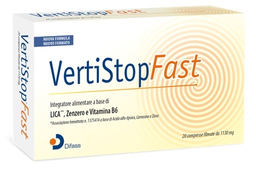 VERTISTOP FAST 20 COMPRESSE - Farmacia Nuova Dr.ssa Gabriella Catellani