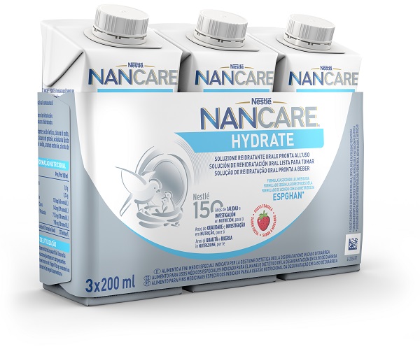 NANCARE HYDRATE LIQUIDO 3 PEZZI DA 200 ML - Farmacia Nuova Dr.ssa Gabriella Catellani