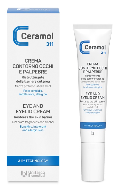 CERAMOL CREMA CONTORNO OCCHI E PALPEBRE 15 ML - Farmacia Nuova Dr.ssa Gabriella Catellani