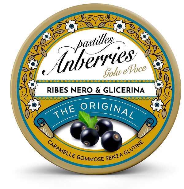 ANBERRIES CLASSICHE RIBES NERO GLICERINA 50 G - Farmacia Nuova Dr.ssa Gabriella Catellani
