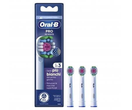 ORALB POWER REFILL EB18-3 3D WHITE 3 PEZZI - Farmacia Nuova Dr.ssa Gabriella Catellani