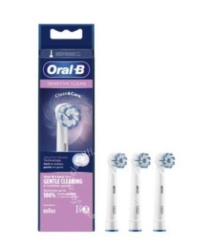 ORALB POWER REFILL EB60-3 SENSITIVE CLEAN 3 PEZZI - Farmacia Nuova Dr.ssa Gabriella Catellani