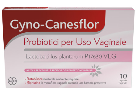 GYNO-CANESFLOR 10 CAPSULE VAGINALI - Farmacia Nuova Dr.ssa Gabriella Catellani