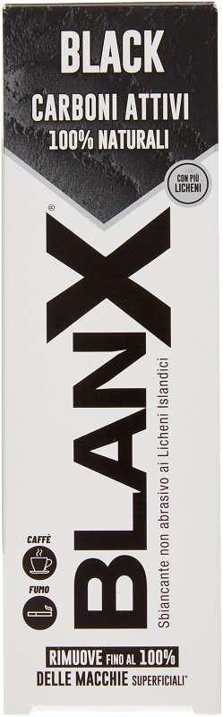 BLANX BLACK CARBONE DENTIFRICIO 75 ML - Farmacia Nuova Dr.ssa Gabriella Catellani
