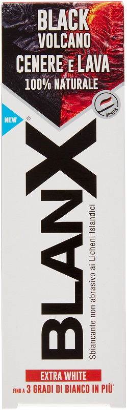 BLANX BLACK VOLCANO DENTIFRICIO 75 ML - Farmacia Nuova Dr.ssa Gabriella Catellani