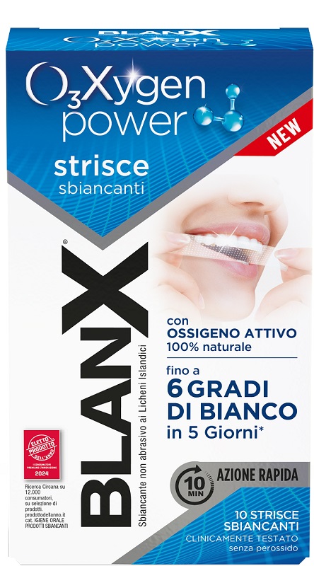 BLANX O3X STRISCE 5 PEZZI - Farmacia Nuova Dr.ssa Gabriella Catellani