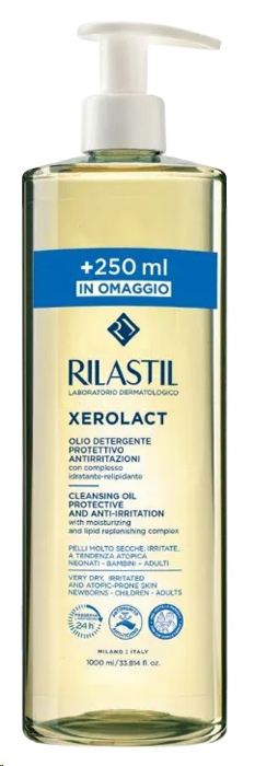 RILASTIL XEROLACT OLIO 1000 ML - Farmacia Nuova Dr.ssa Gabriella Catellani