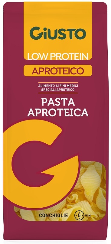 GIUSTO APROTEICO CONCHIGLIE 250 G - Farmacia Nuova Dr.ssa Gabriella Catellani