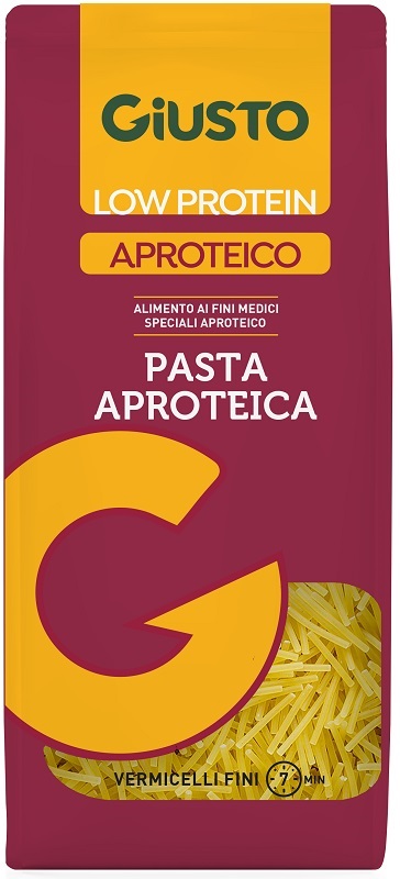 GIUSTO APROTEICO VERMICELLI FINI 250 G - Farmacia Nuova Dr.ssa Gabriella Catellani