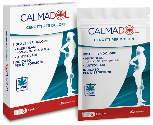 CALMADOL CEROTTO PER DOLORI 6 PEZZI - Farmacia Nuova Dr.ssa Gabriella Catellani