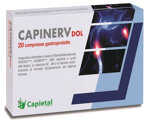 CAPINERV DOL 20 COMPRESSE GASTROPROTETTE - Farmacia Nuova Dr.ssa Gabriella Catellani