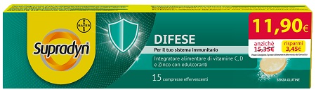 SUPRADYN DIFESE 15 COMPRESSE PROMO - Farmacia Nuova Dr.ssa Gabriella Catellani